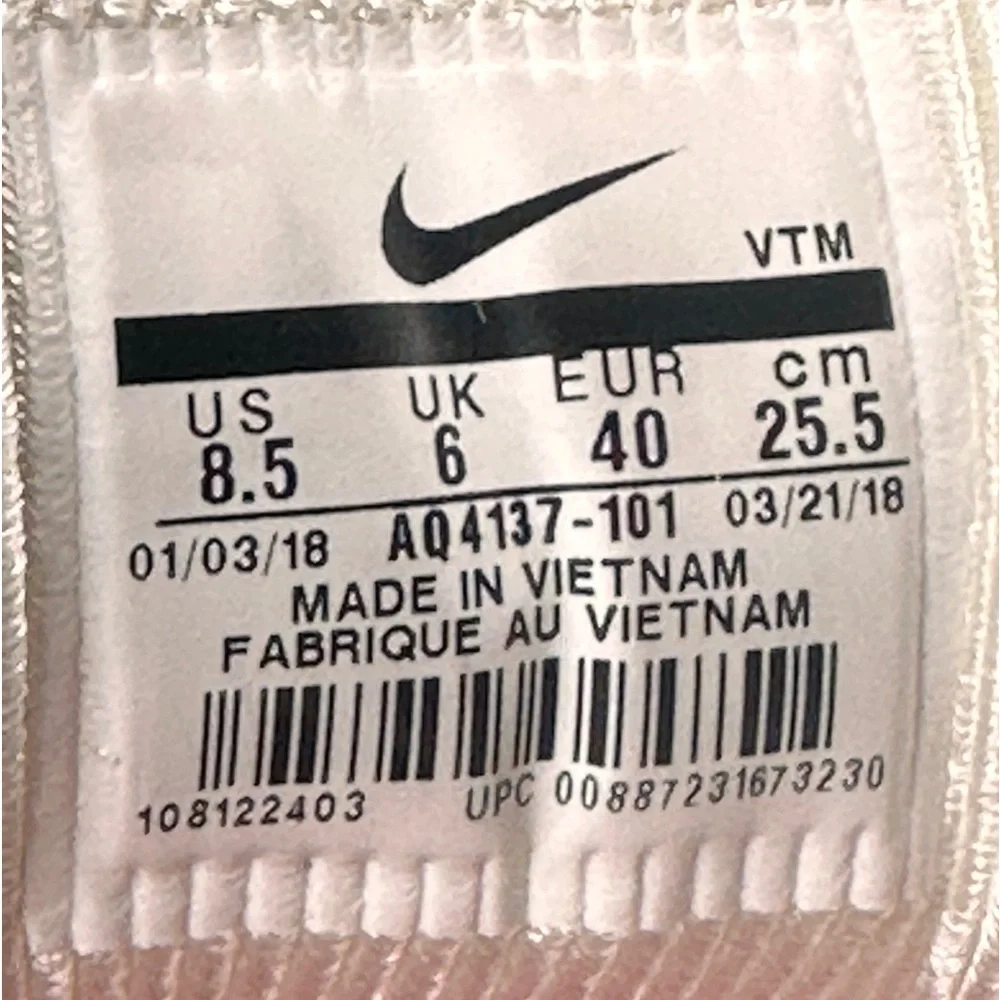 Nike Air Max 97 Corduroy Sail Volt Glow Arctic Pink Red. Good Cond. Women’s 8.5 - Picture 8 of 8